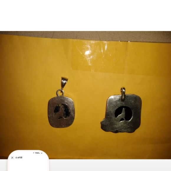 Showcase your unique style with this Dicroic Glass Pendant from Artisan. Crafted - Picture 4 of 9